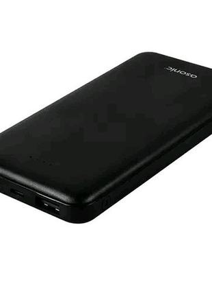 Повербанк asonic as-p10 10000mah 2*usb черный