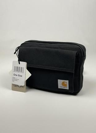 Сумка carhartt wip dawn belt bag оригінал унісекс чорна чоловіча жіноча через плече бананка i031590
