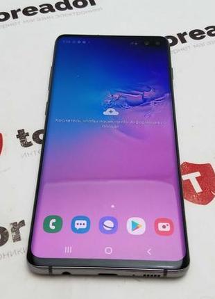 Samsung galaxy s10+ black 8/128gb qualcomm 855 ideal 300$ гара...