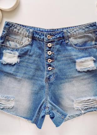 Модные женские шорты джинс артикул: 197341 фото
