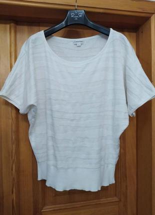 Блуза, біла, від calvin klein