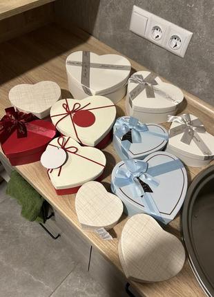 Подарочные коробки сердце