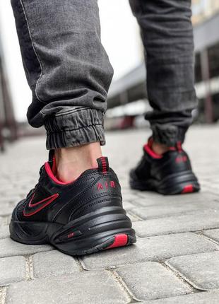 Стильные черные мужские кроссовки nike air monarch легкие мужские кроссовки nike m2k tekno5 фото