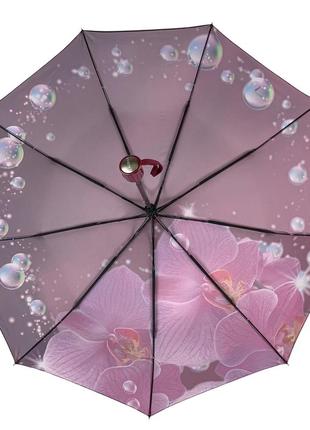 Жіноча парасолька-автомат 102 см the best рожева (2000002287216)3 фото