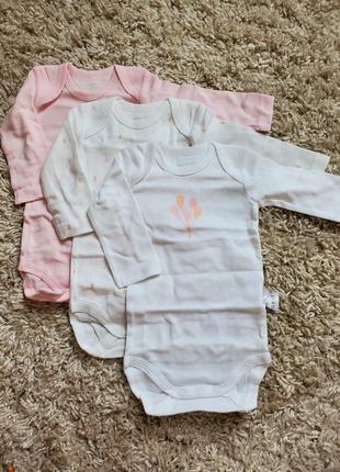 Набор бодиков с длинным рукавом