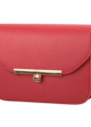 Женская сумка-клатч 20х15х5,5 см valiria fashion красный (2000001962855)