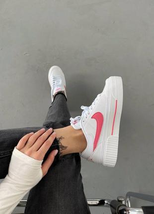 Nike court legacy pink6 фото