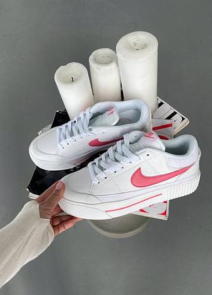 Nike court legacy pink