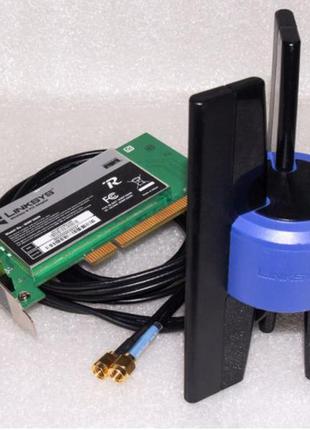 Pci wifi адаптер cisco linksys wmp300n 802.11 n 300 мбіт