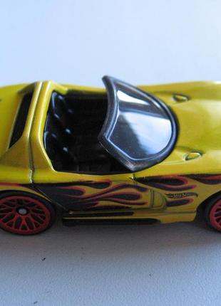 Машинка dodge viper rt/10. (з набору hot wheels flames 2019)