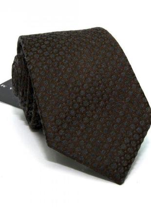 Краватка 7,5 см zara коричнево-сірий (2000000307770)