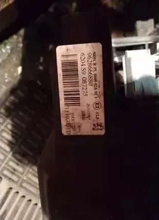 Фара передня ліва peugeot 206