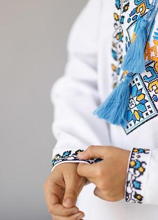 Вышиванка для мальчиков на 3-12 лет