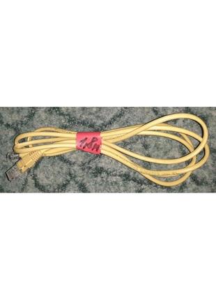 Патч корд 8p8c rj45 cat5e fast ethernet 1,8 метра тест ок