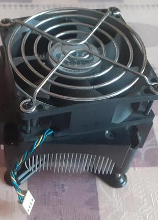 Кулер avc високий з міддю з бекплейтом 775 сокет 4 pin гарантія!