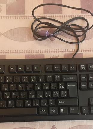 Брендова клавіатура a4tech km-720 ps/2 тест ок