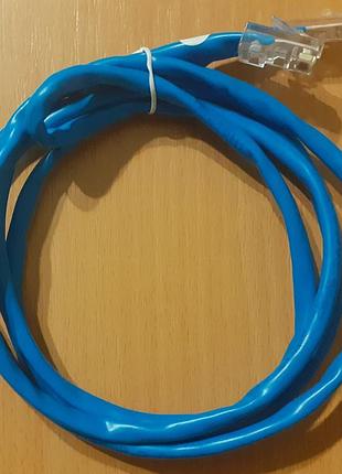Патч корд rj45 cat5e gigabit ethernet 1,5 метра тест ок