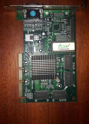 Відеокарта nvidia riva tnt2 m64 32 mb 64 bit тест ок