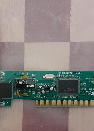Мережева карта tp-link tf-3200 100m pci тест ок