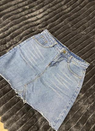 Смедница джинсовая юбка