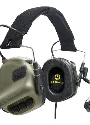 Активные наушники earmor m32 олива
