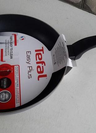 Сковорода tefal easy plus 28 см,франція,оригінал,титан.7 фото