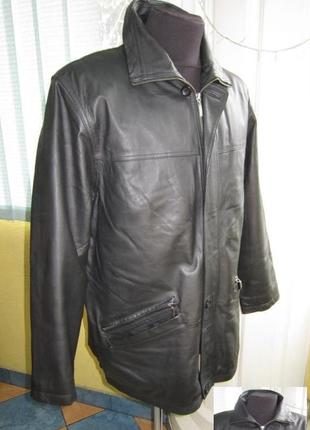 Демісезонна чоловіча шкіряна куртка via cortesa. сша. 58р. лот 874