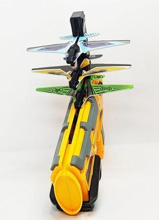 Дитячий іграшковий пістолет з літачками 4 шт air battle2 фото