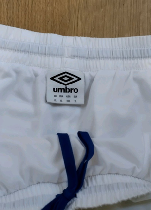 Шорти umbro білі2 фото