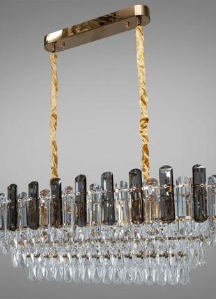 Кришталева люстра на 8 ламп caracas золото 2022/800x300sgd