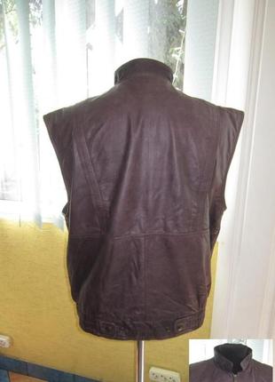 Великий чоловічий шкіряний жилет capra. німеччина. лот 943