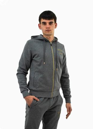 Костюм спортивный мужской boss hb-1066 antracite 3xl2 фото