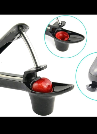 Прибор для удаления косточек из вишни cherry olive pitter3 фото