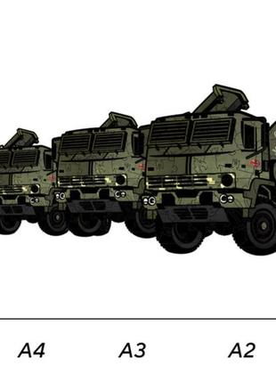 Пазл деревянный himars2 фото