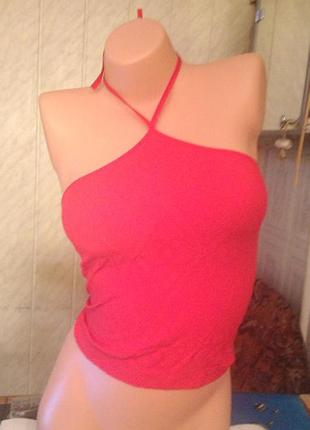 Майка топ бандо футболка бесшовная