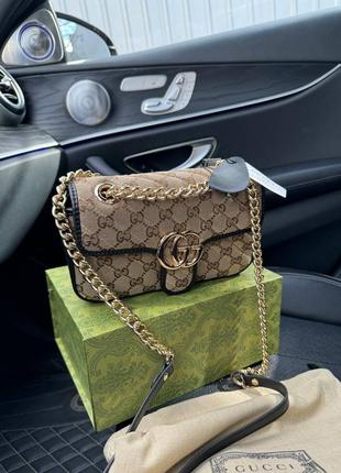 🌺неймовірно гарна брендована сумочка gucci🌺4 фото