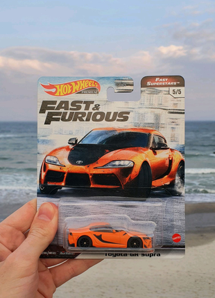 Hot wheels premium toyota supra gr furious 9