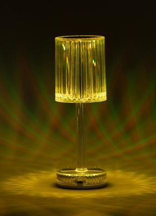 Лампа настільна світлодіодна з пультом керування світильник акумуляторний led