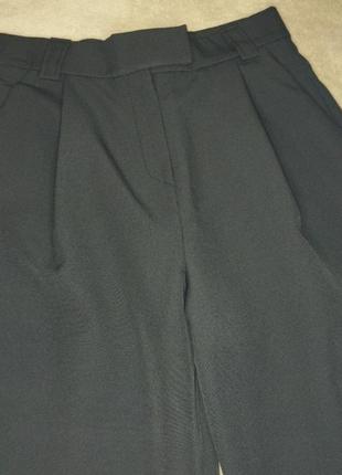 Женские классические черные брюки брючины палаццо 42/44; 46/482 фото