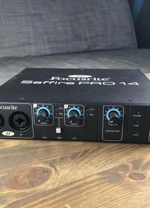 Звукова карта focusrite saffire pro 14 нова