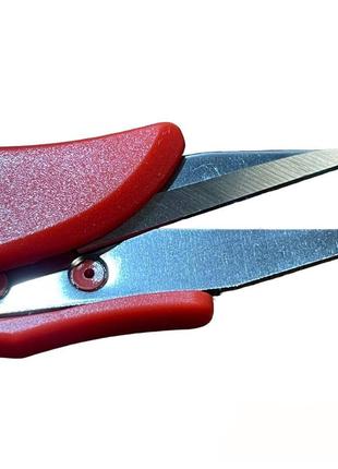 Ножницы швейные peri 105мм для обрезки нитки, пластиковая ручка (снипперы) (6749)3 фото