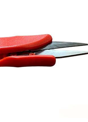 Ножницы швейные peri 105мм для обрезки нитки, пластиковая ручка (снипперы) (6749)4 фото