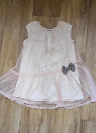 Платье с фатином