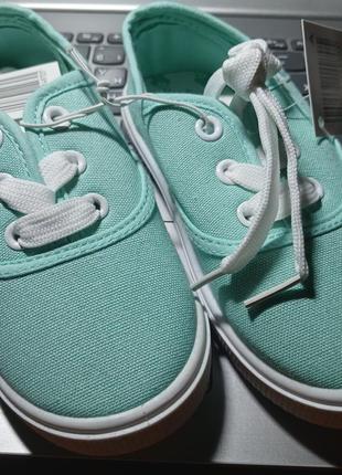 27 р детские кеды на шнурках тканевые холщевые мокасины летняя спортивная обувь легкие кроссовки4 фото