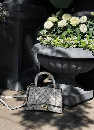 Balenciaga x gucci hourglass bag10 фото