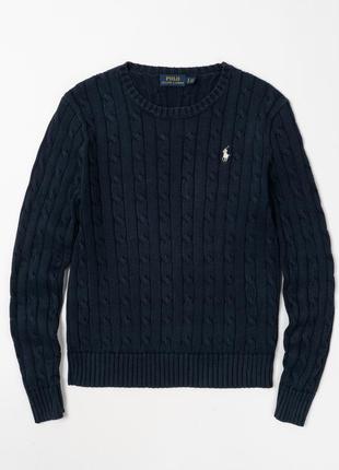 Polo ralph lauren cable knit cotton sweater жіночий светр