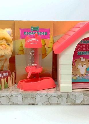 Интерактивная игрушка yi wu jiayu котик "plush pet" рыжий mc-1040-1