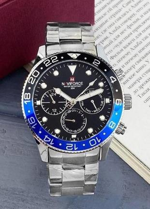 Продам оригінальні годинник naviforce nf9147 silver-black-blue.