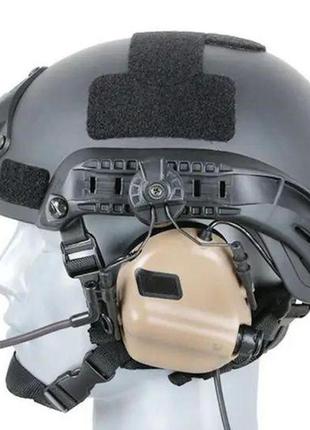 Комплект активные наушники earmor m32 + адаптеры крепления