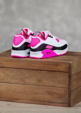 Жіночі кросівки барс 90 рожеві3 фото